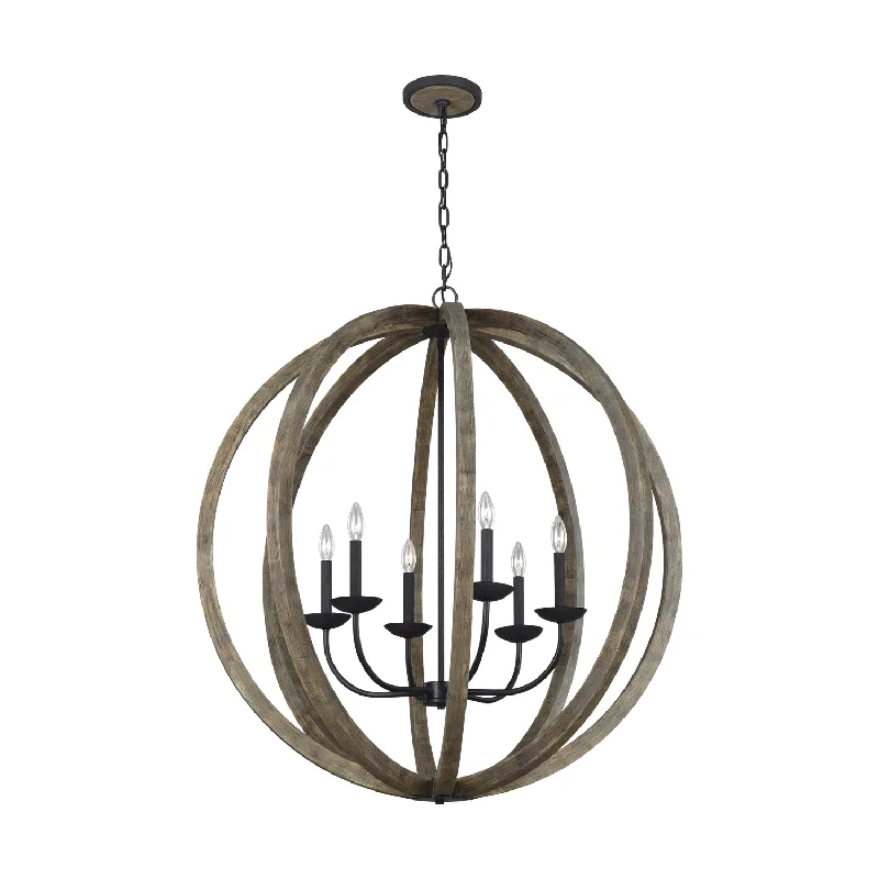 Chandeliers with Adjustable Arms for Directional LightingAllier Pendant