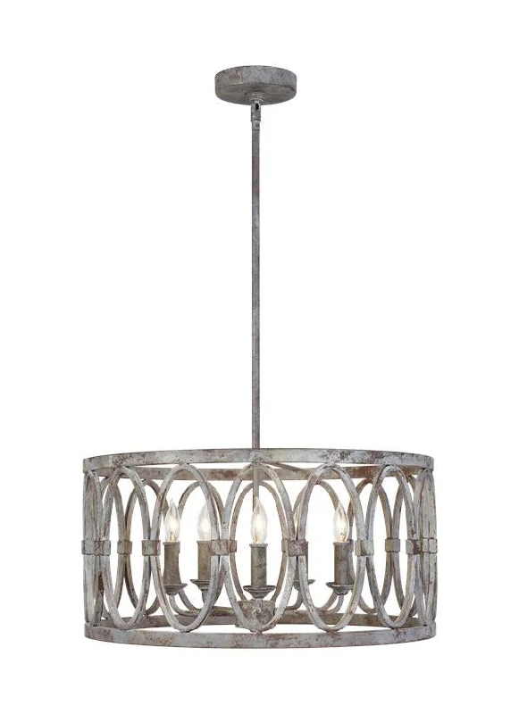 Industrial Iron Chandeliers for Loft - Inspired SpacesPatrice Hanging Shade