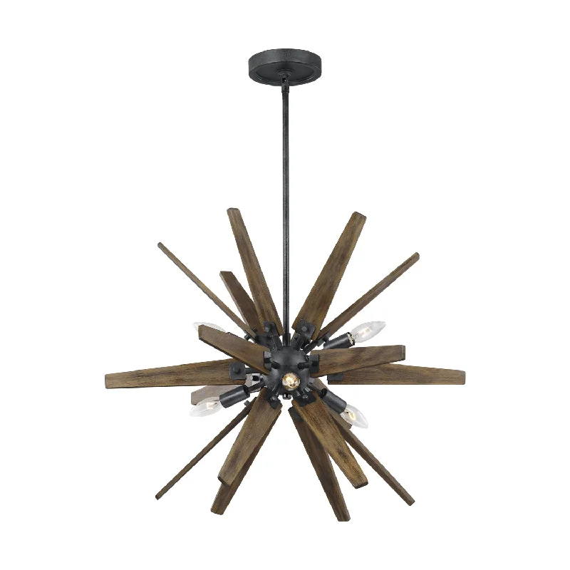 Chandeliers with Metal Frames in Gold FinishThorne Chandelier