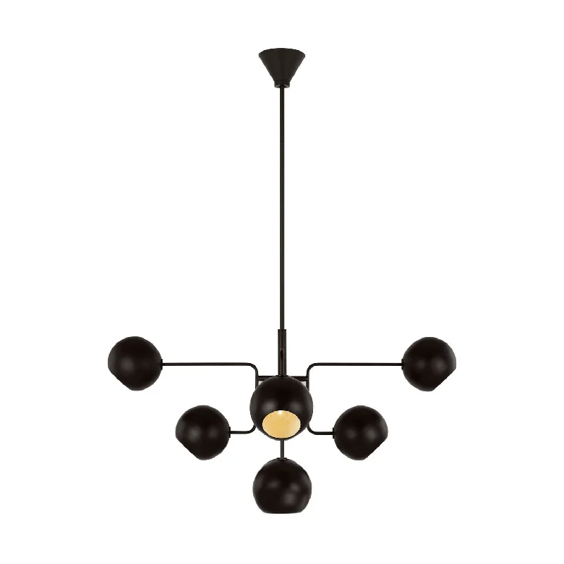 Chandeliers with Metal Frames in Silver FinishChaumont Chandelier
