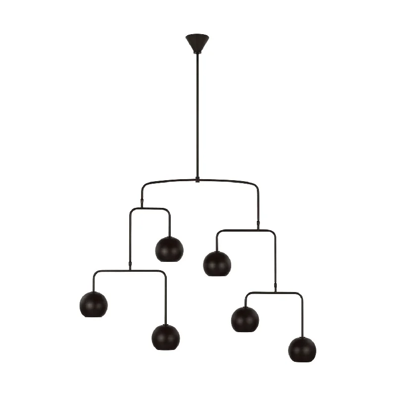 Chandeliers with Metal Frames in Copper FinishChaumont Chandelier