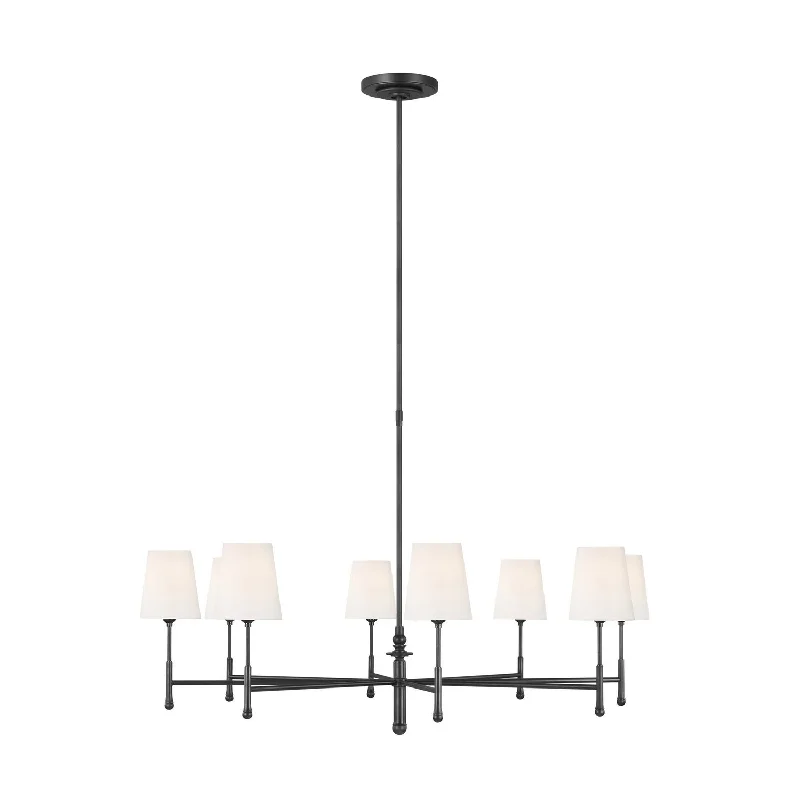 Chandeliers with Frosted Glass for a Softer Light DiffusionCapri Chandelier
