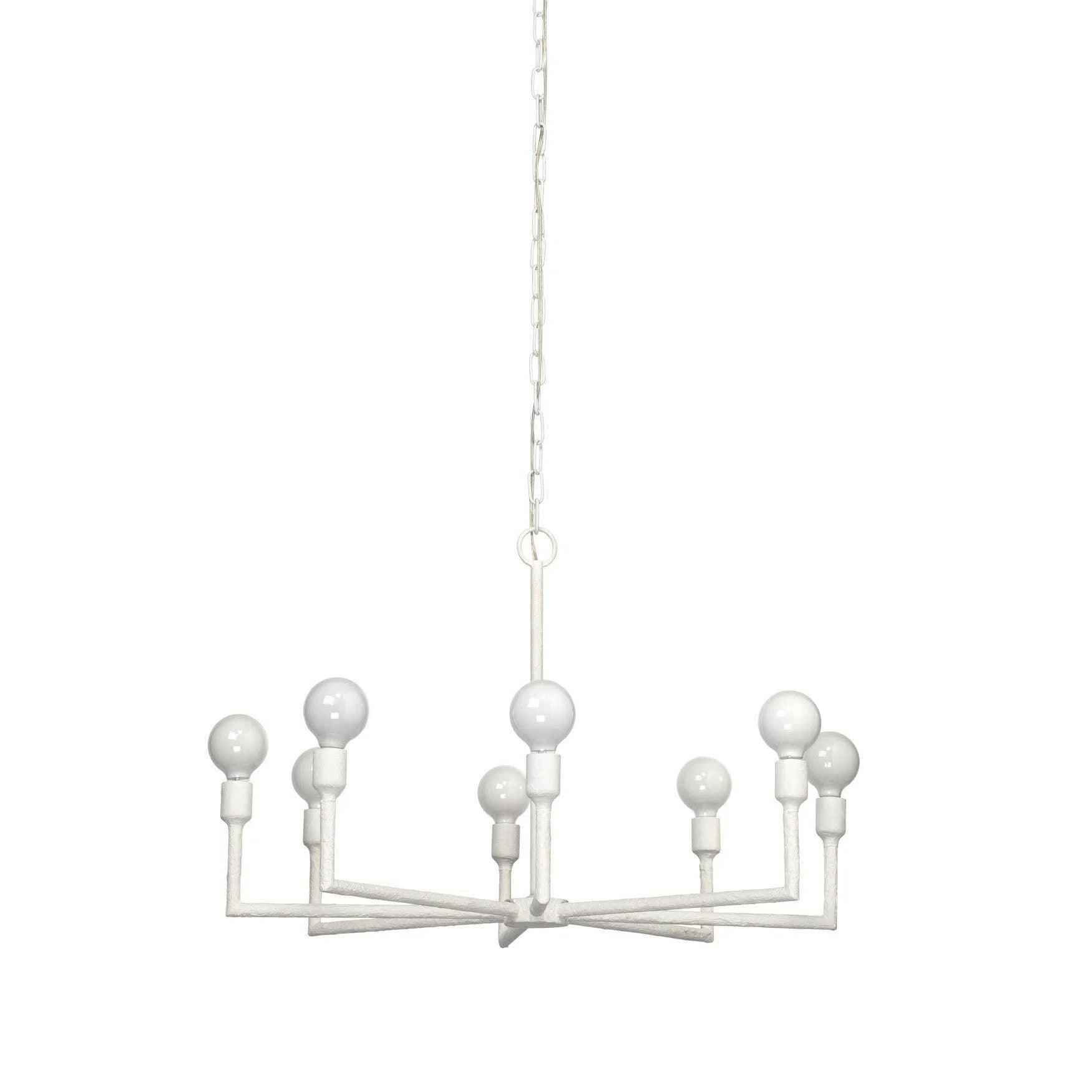 Chandeliers with Colored Glass for a Splash of ColorCoastal Style White Gesso Mid-Century Modern Park Chandelier Chandeliers with Colored Glass for a Splash of ColorCoastal Style White Gesso Mid-Century Modern Park Chandelier