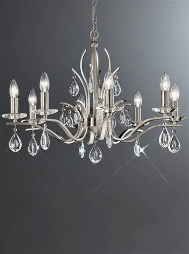 Rustic Wood Chandeliers for Country - Style HousesWindsor 8 Arm Ceiling Light