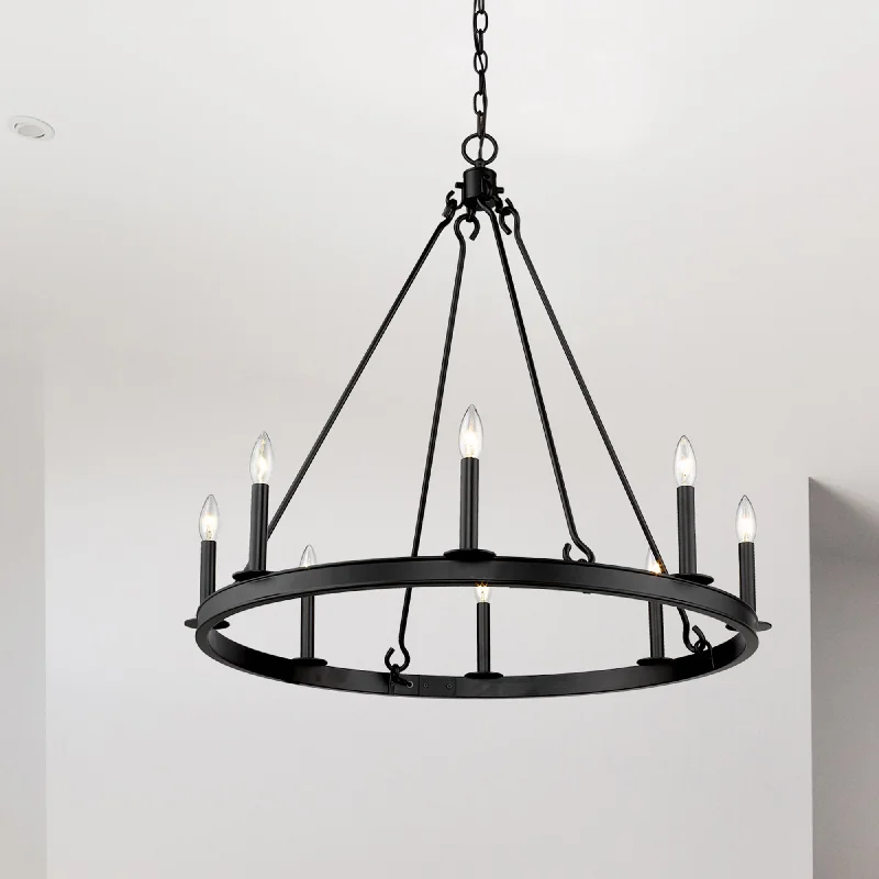 Chandeliers with Murano Glass for a High - End Artistic TouchChandelier Barclay Circulaire 8 Chandeliers with Murano Glass for a High - End Artistic TouchChandelier Barclay Circulaire 8