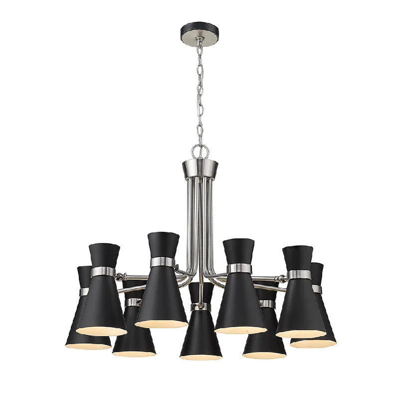 Chandeliers with Metal Frames in Copper FinishChandelier Soriano 9