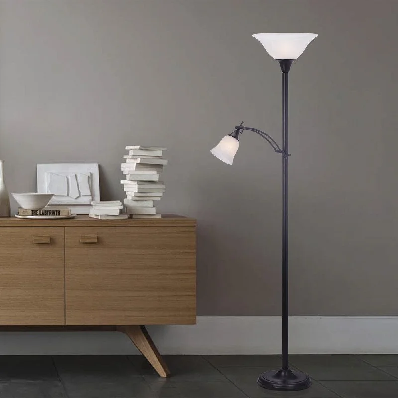 Dimmable Floor Lamp for Adjustable Lighting Ambiance72 inch Mother/Daughter Floor Lamp in Black. Dimmable Floor Lamp for Adjustable Lighting Ambiance72 inch Mother/Daughter Floor Lamp in Black.