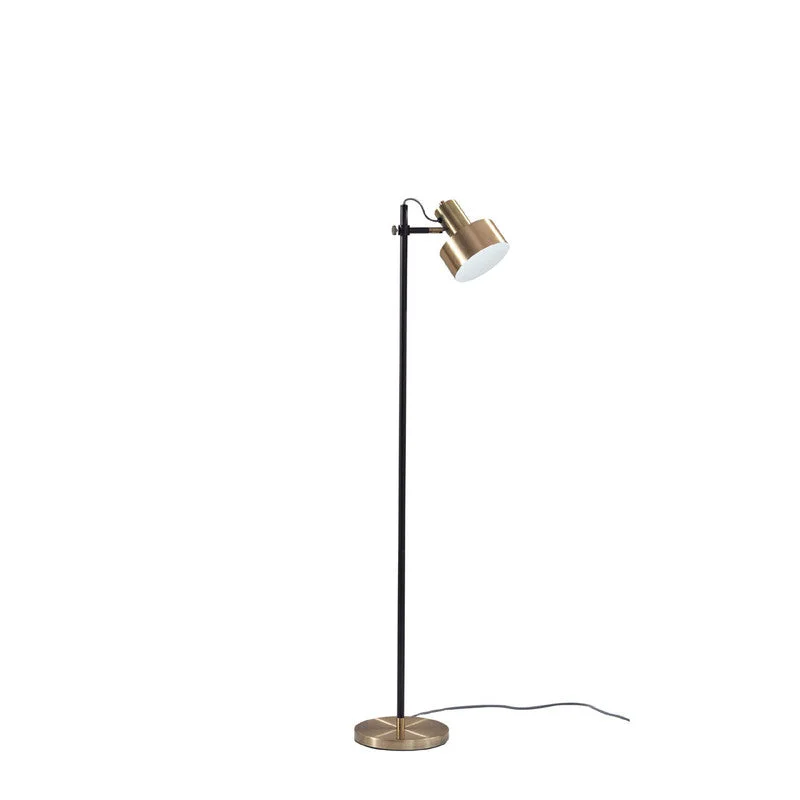 Metal Floor Lamp with a Matte Black Finish for a Sleek LookClayton Floor Lamp