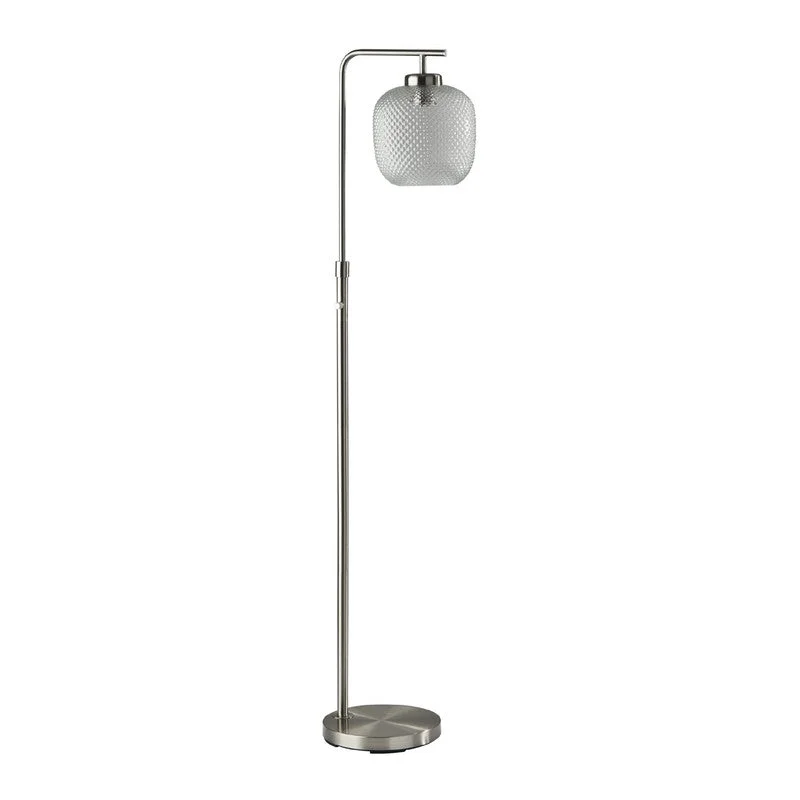 Fabric Floor Lamp with a Linen Shade for a Relaxed AestheticVivian Floor Lamp