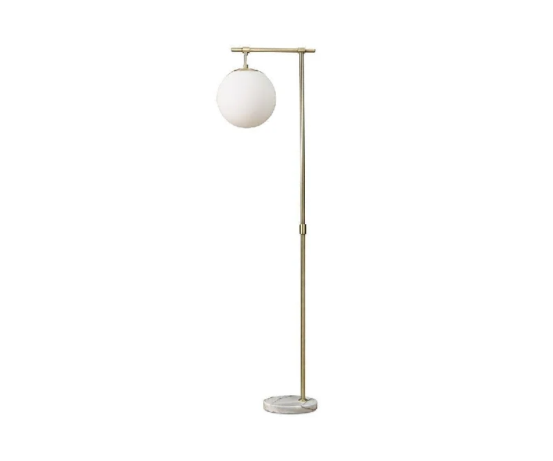 Glass Floor Lamp with Frosted Shades for Soft Diffused LightAerlig Floor Lamp