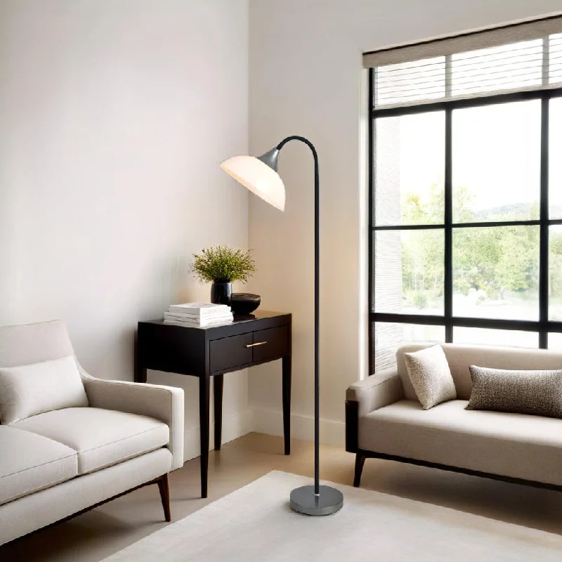 Dimmable Floor Lamp for Adjustable Lighting AmbianceMackenzie Vibrant Metal Floor Lamp - Black, orange, Red or Yellow, 1800mm High, PL0071
