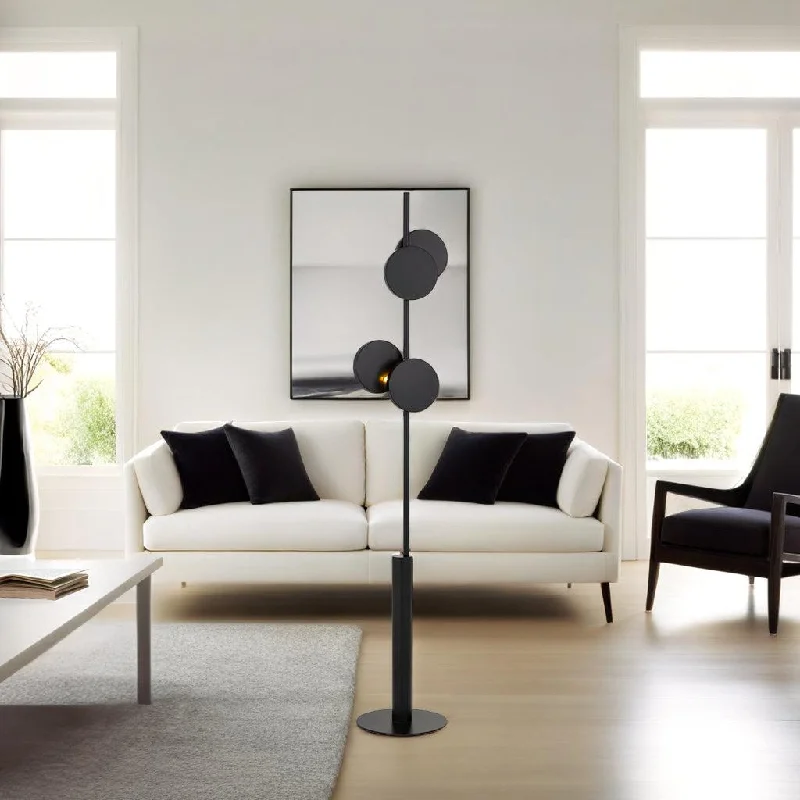 Bohemian Inspired Floor Lamp for Eclectic Home DecorAmparo Floor Lamp 2Lt in Black Bohemian Inspired Floor Lamp for Eclectic Home DecorAmparo Floor Lamp 2Lt in Black