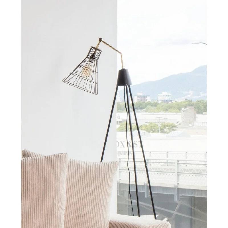 Smart Floor Lamp with Voice Control and Bluetooth ConnectivityAurelle Home Modern Tripod Floor Lamp - Yellow Smart Floor Lamp with Voice Control and Bluetooth ConnectivityAurelle Home Modern Tripod Floor Lamp - Yellow