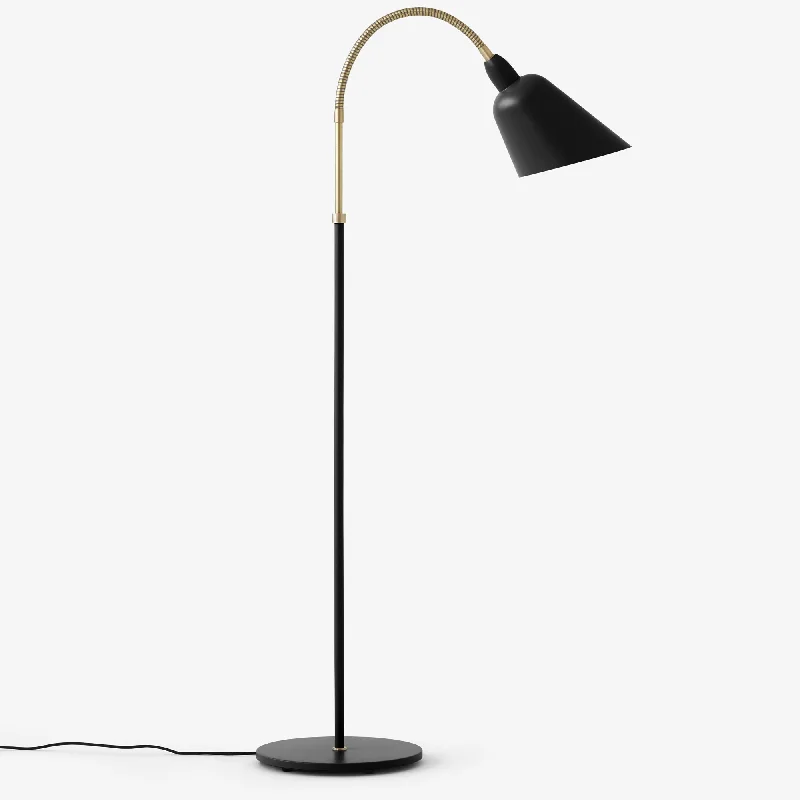 Wood Floor Lamp with Natural Grain for a Warm and Organic FeelBellevue Floor Lamp