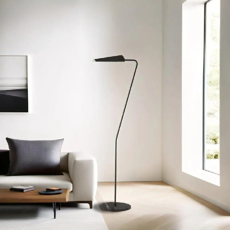 Marble Base Floor Lamp for a Touch of LuxuryBion LED Floor Lamp in Aged Gold or Matt Black Marble Base Floor Lamp for a Touch of LuxuryBion LED Floor Lamp in Aged Gold or Matt Black