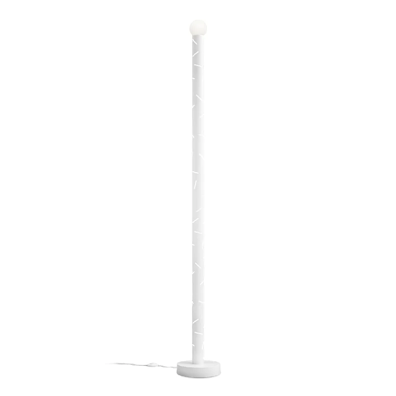 Industrial Style Floor Lamp with Exposed Bulbs for Loft ApartmentsBirch F01 Floor Lamp - White Industrial Style Floor Lamp with Exposed Bulbs for Loft ApartmentsBirch F01 Floor Lamp - White