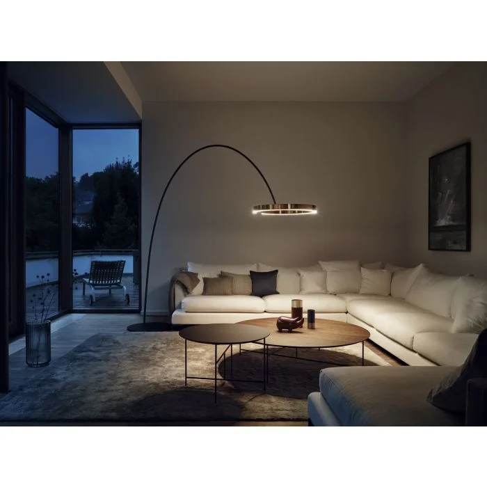 Fabric Floor Lamp with a Linen Shade for a Relaxed AestheticTHE EXALT PEDESTAL LAMP Fabric Floor Lamp with a Linen Shade for a Relaxed AestheticTHE EXALT PEDESTAL LAMP