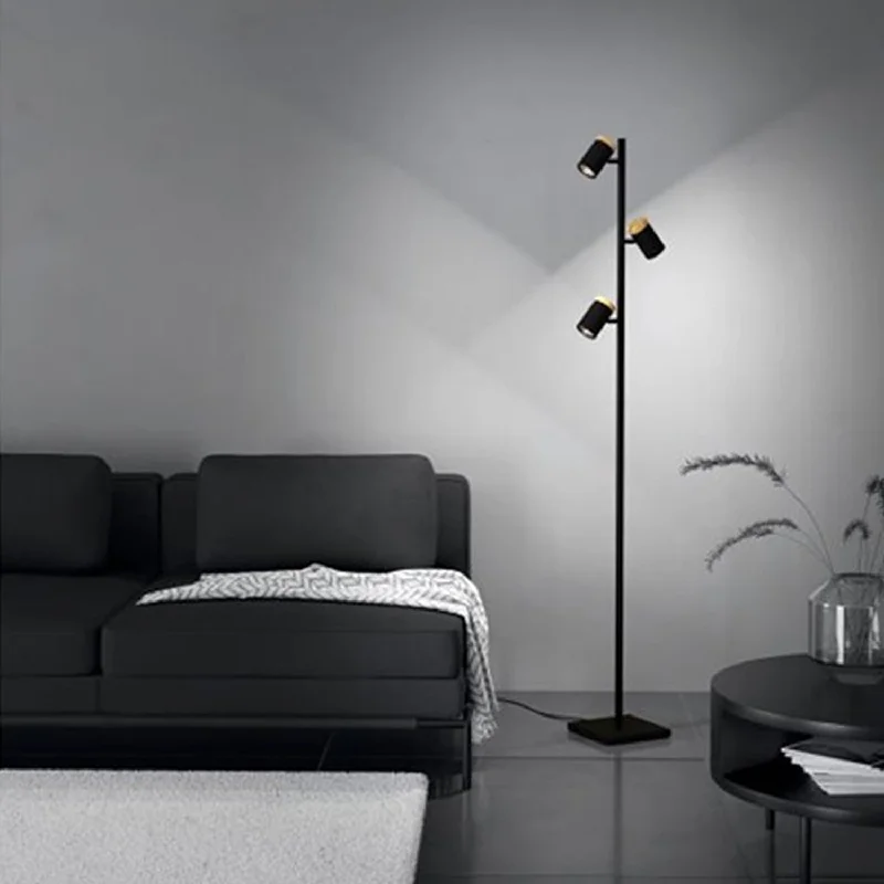 Smart Floor Lamp with Voice Control and Bluetooth ConnectivityCartagena LED Floor Lamp 3Lt 15w Black/Brown Smart Floor Lamp with Voice Control and Bluetooth ConnectivityCartagena LED Floor Lamp 3Lt 15w Black/Brown