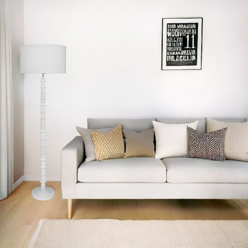 Victorian Style Floor Lamp for Traditional and Elegant InteriorsCarter Floor Lamp in Matt White Victorian Style Floor Lamp for Traditional and Elegant InteriorsCarter Floor Lamp in Matt White