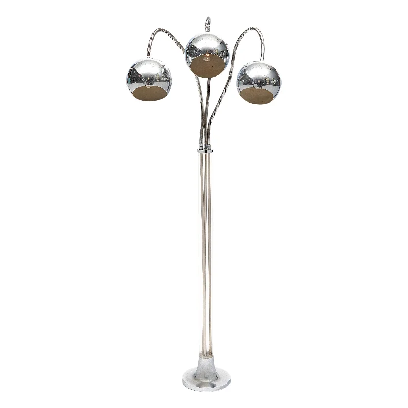 Dimmable Floor Lamp for Adjustable Lighting AmbianceChromed Vintage Italian Floor Lamp Dimmable Floor Lamp for Adjustable Lighting AmbianceChromed Vintage Italian Floor Lamp