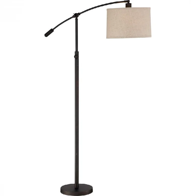 Wood Floor Lamp with Natural Grain for a Warm and Organic FeelClift Floor Lamp