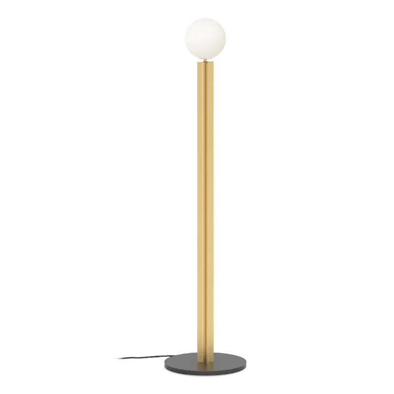 Bohemian Inspired Floor Lamp for Eclectic Home DecorColumn F01 Floor Lamp - Black/Brass Bohemian Inspired Floor Lamp for Eclectic Home DecorColumn F01 Floor Lamp - Black/Brass