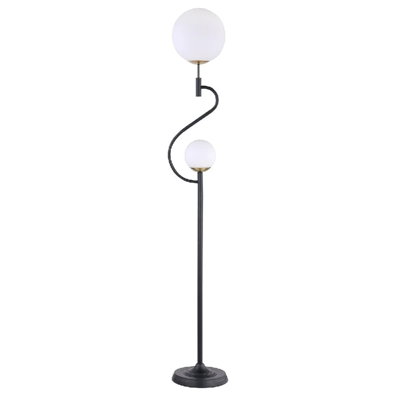 Marble Base Floor Lamp for a Touch of LuxuryDacki 69-Inch Dual Spherical Bulb Metal Floor Lamp Black Marble Base Floor Lamp for a Touch of LuxuryDacki 69-Inch Dual Spherical Bulb Metal Floor Lamp Black