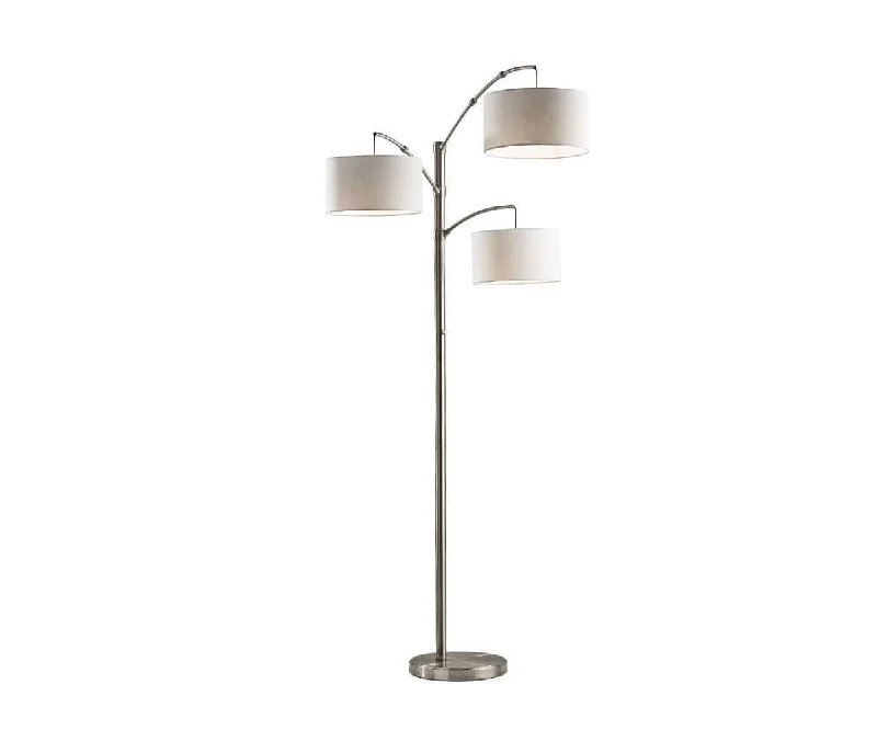 Marble Base Floor Lamp for a Touch of LuxuryEllie 3-Light Arch Floor Lamp
