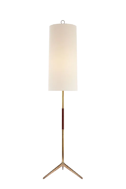 Fabric Floor Lamp with a Linen Shade for a Relaxed AestheticElongated Linen Shade Floor Lamp | Andrew Martin Frankfort Fabric Floor Lamp with a Linen Shade for a Relaxed AestheticElongated Linen Shade Floor Lamp | Andrew Martin Frankfort