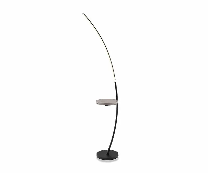 Industrial Style Floor Lamp with Exposed Bulbs for Loft ApartmentsElska Floor Lamp
