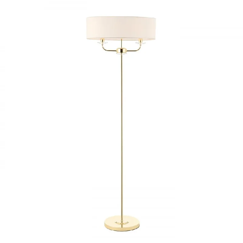 Adjustable Height Floor Lamp for Versatile Lighting NeedsEndon 70563 Nixon Indoor Floor Light Base With Shade Adjustable Height Floor Lamp for Versatile Lighting NeedsEndon 70563 Nixon Indoor Floor Light Base With Shade