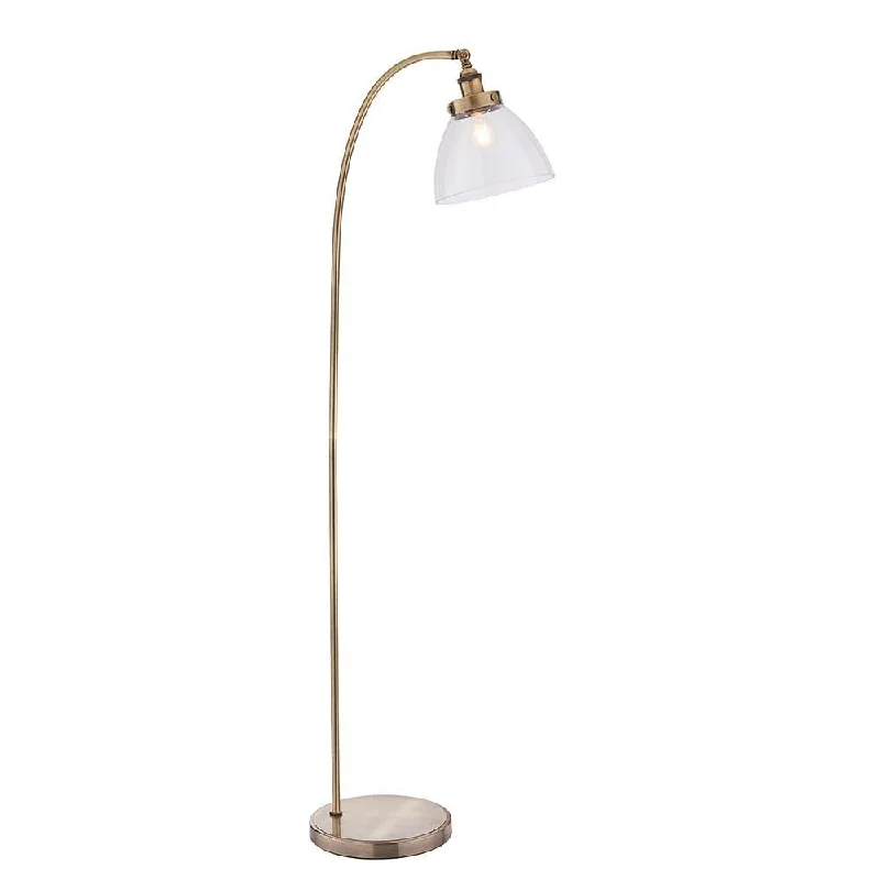 USB Charging Port Floor Lamp for Convenient Device ChargingEndon 77860 Hansen 1 Light Floor Lamp Antique Brass Plate USB Charging Port Floor Lamp for Convenient Device ChargingEndon 77860 Hansen 1 Light Floor Lamp Antique Brass Plate