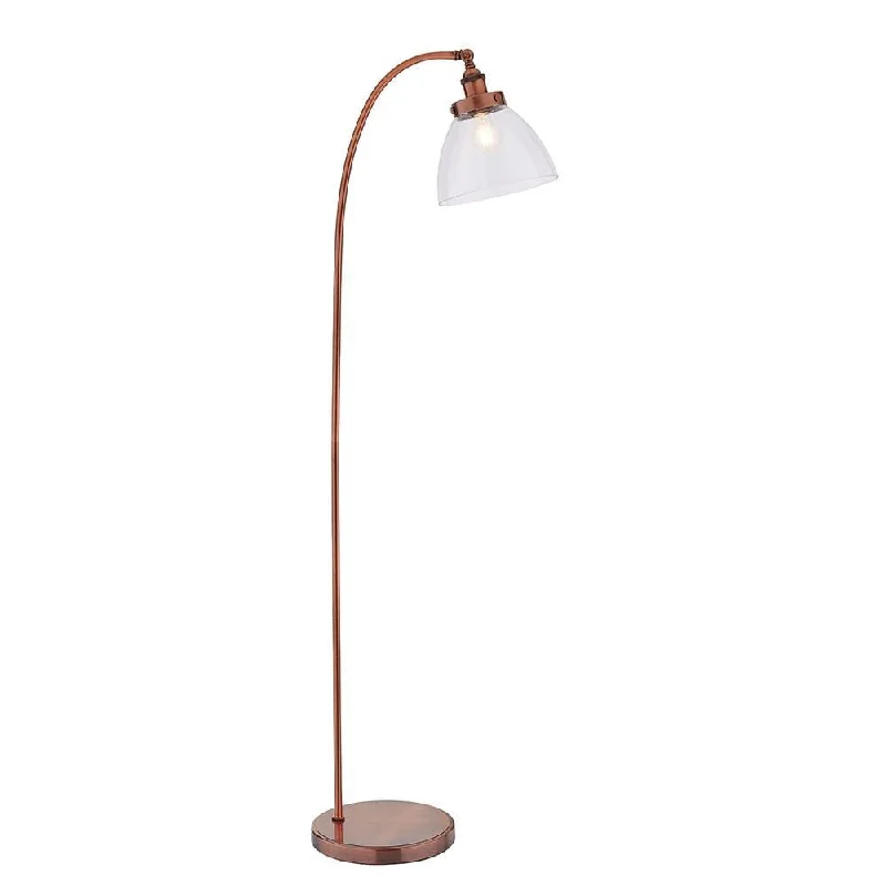 Wood Floor Lamp with Natural Grain for a Warm and Organic FeelEndon 77862 Hansen 1 Light Floor Lamp Aged Copper Wood Floor Lamp with Natural Grain for a Warm and Organic FeelEndon 77862 Hansen 1 Light Floor Lamp Aged Copper