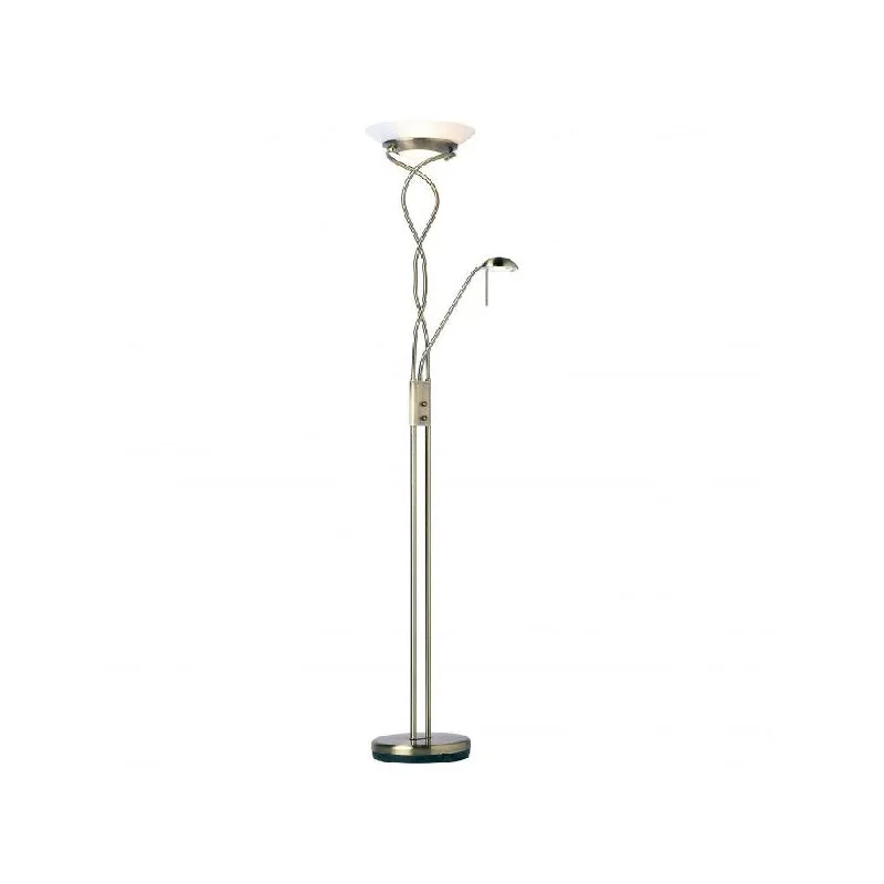Bohemian Inspired Floor Lamp for Eclectic Home DecorEndon MONACO-AN Monaco Floor Lamp Uplight & Reading Bohemian Inspired Floor Lamp for Eclectic Home DecorEndon MONACO-AN Monaco Floor Lamp Uplight & Reading
