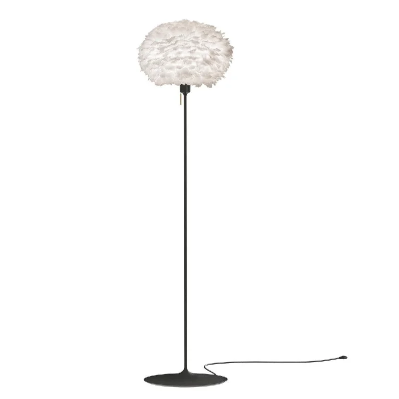 USB Charging Port Floor Lamp for Convenient Device ChargingEos White Floor Lamp