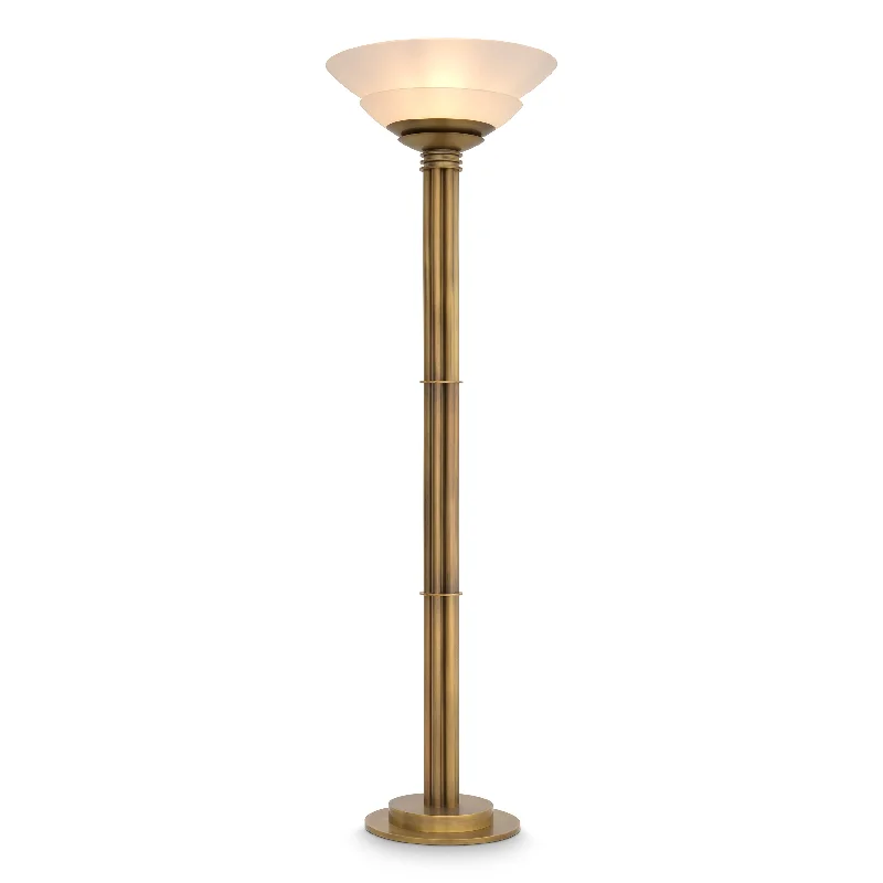 Fabric Floor Lamp with a Linen Shade for a Relaxed AestheticFloor Lamp Figaro