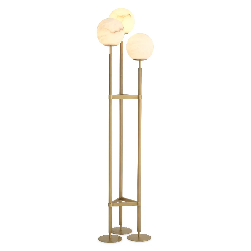 Wood Floor Lamp with Natural Grain for a Warm and Organic FeelFloor Lamp Fiori