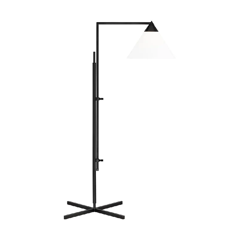 Metal Floor Lamp with a Matte Black Finish for a Sleek LookFranklin Task Floor Lamp Metal Floor Lamp with a Matte Black Finish for a Sleek LookFranklin Task Floor Lamp