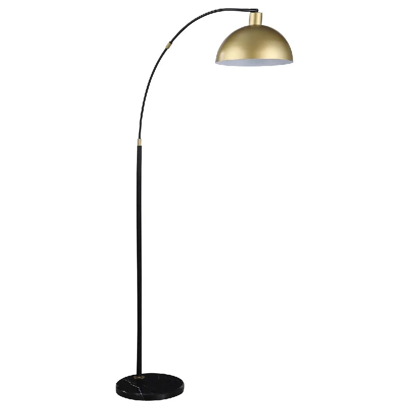 Rustic Farmhouse Style Floor Lamp for Cozy BedroomsGloria 74-Inch Arched Dome Shade Metal Floor Lamp Black Rustic Farmhouse Style Floor Lamp for Cozy BedroomsGloria 74-Inch Arched Dome Shade Metal Floor Lamp Black