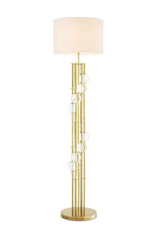 Wood Floor Lamp with Natural Grain for a Warm and Organic FeelGold Floor Lamp | Eichholtz Lorenzo Wood Floor Lamp with Natural Grain for a Warm and Organic FeelGold Floor Lamp | Eichholtz Lorenzo