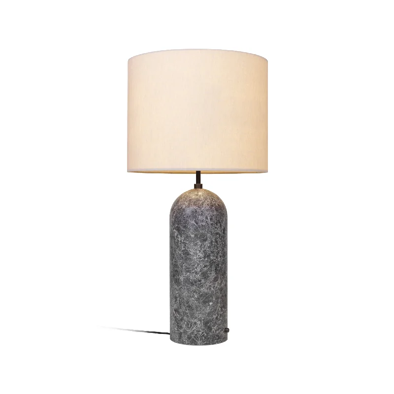 Wood Floor Lamp with Natural Grain for a Warm and Organic FeelGravity 10012270 XL Low Floor Lamp - Grey Marble/Canvas Shade Wood Floor Lamp with Natural Grain for a Warm and Organic FeelGravity 10012270 XL Low Floor Lamp - Grey Marble/Canvas Shade