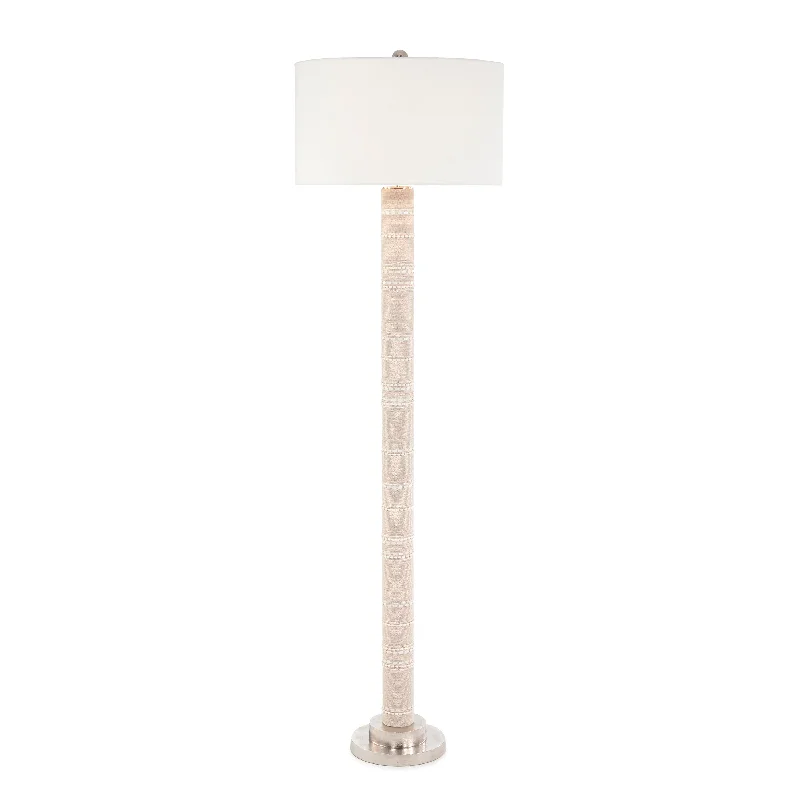 Adjustable Height Floor Lamp for Versatile Lighting NeedsHand-Beaded Floor Lamp