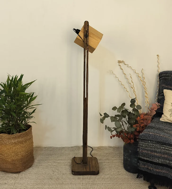Victorian Style Floor Lamp for Traditional and Elegant InteriorsHexSpot Wooden Floor Lamp with Beige Base and Red Wooden Lampshade (BULB NOT INCLUDED) Victorian Style Floor Lamp for Traditional and Elegant InteriorsHexSpot Wooden Floor Lamp with Beige Base and Red Wooden Lampshade (BULB NOT INCLUDED)