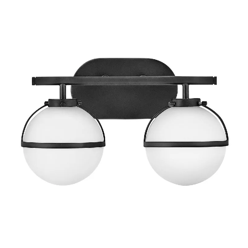 Metal Floor Lamp with a Matte Black Finish for a Sleek LookHinkley Hollis 2 Light Black Opal Glass Bathroom Wall Light Metal Floor Lamp with a Matte Black Finish for a Sleek LookHinkley Hollis 2 Light Black Opal Glass Bathroom Wall Light