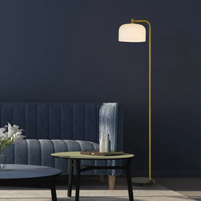 Smart Floor Lamp with Voice Control and Bluetooth ConnectivityHoff Floor Lamp in Black and Opal Matt Smart Floor Lamp with Voice Control and Bluetooth ConnectivityHoff Floor Lamp in Black and Opal Matt