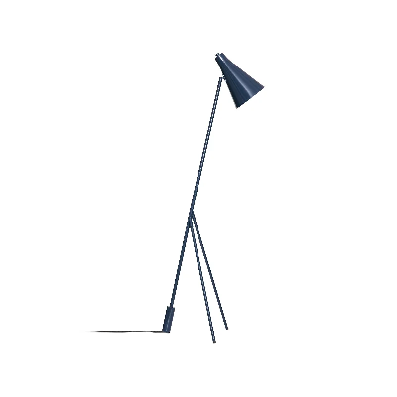Bohemian Inspired Floor Lamp for Eclectic Home DecorHunter Floor Lamp - Grey Blue