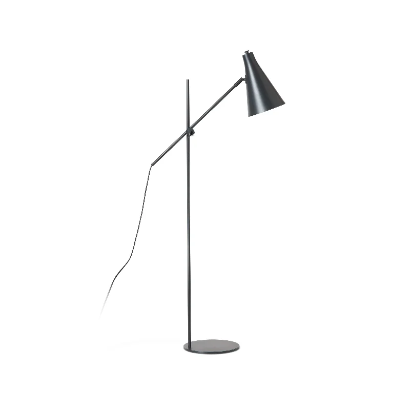 Modern Minimalist Floor Lamp for Contemporary Living RoomsHunter Grand Floor Lamp - Black Grey Modern Minimalist Floor Lamp for Contemporary Living RoomsHunter Grand Floor Lamp - Black Grey