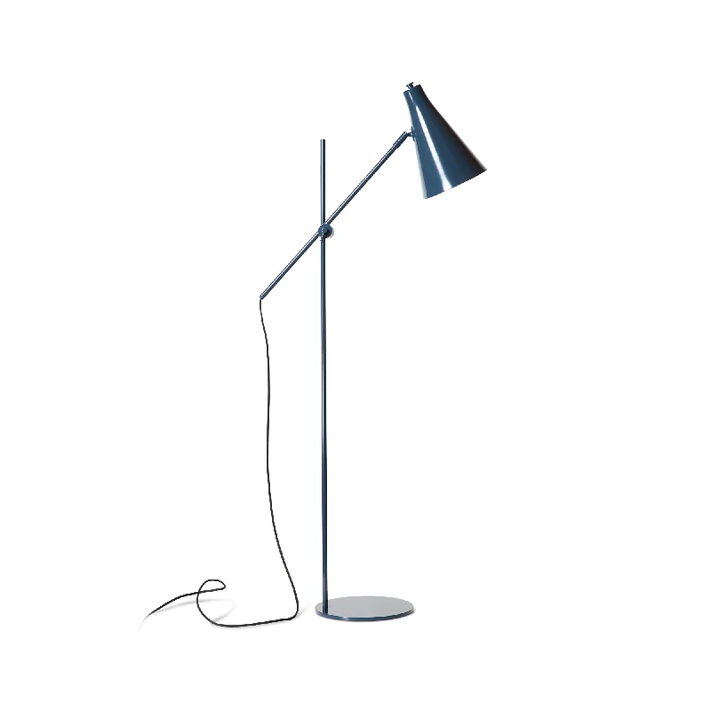 USB Charging Port Floor Lamp for Convenient Device ChargingHunter Grand Floor Lamp - Grey Blue USB Charging Port Floor Lamp for Convenient Device ChargingHunter Grand Floor Lamp - Grey Blue