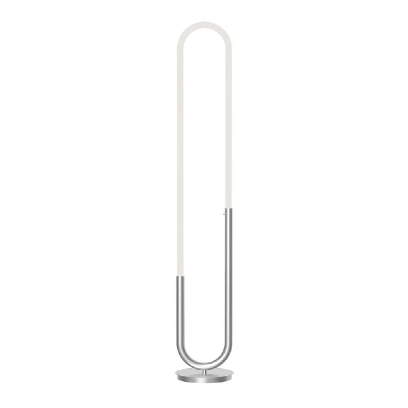 Metal Floor Lamp with a Matte Black Finish for a Sleek LookHuron Chrome LED Floor Lamp Metal Floor Lamp with a Matte Black Finish for a Sleek LookHuron Chrome LED Floor Lamp