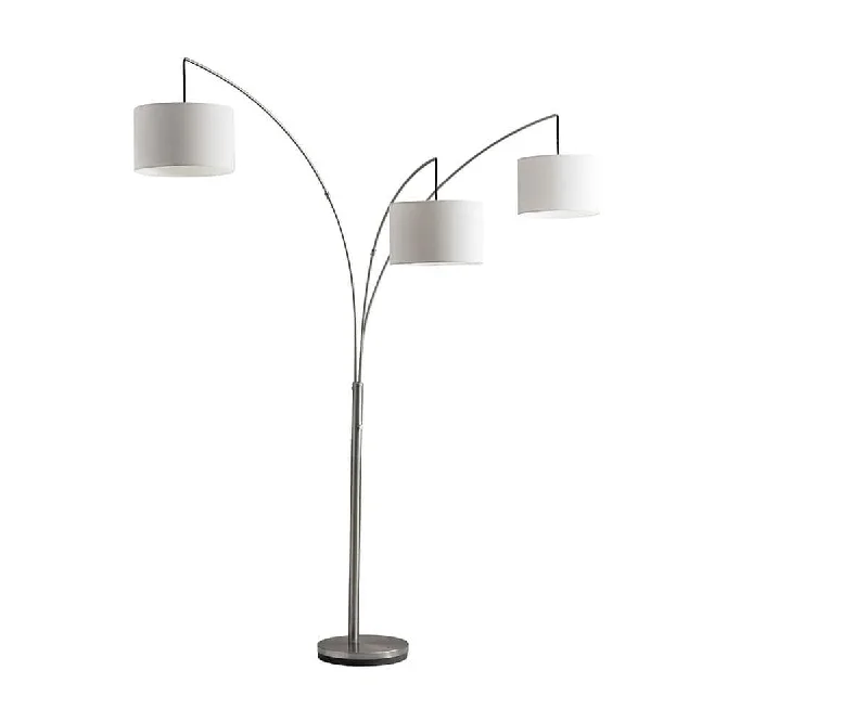 Industrial Style Floor Lamp with Exposed Bulbs for Loft ApartmentsJan 3-Light Arch Floor Lamp Industrial Style Floor Lamp with Exposed Bulbs for Loft ApartmentsJan 3-Light Arch Floor Lamp